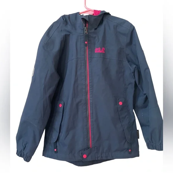 Jack Wolfskin Jackets Coats Jack Wolfskin Navy Blue Girls